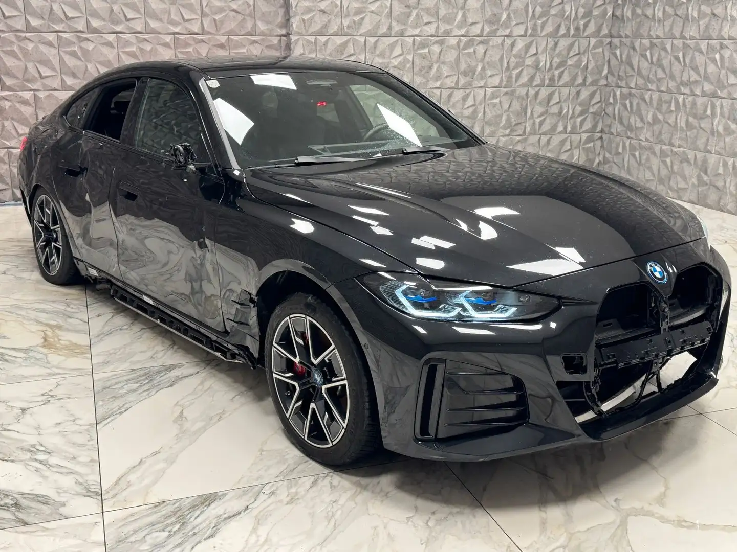 BMW i4 Gran Coupe M50 ** VOLLLLLLLL ** Schwarz - 1