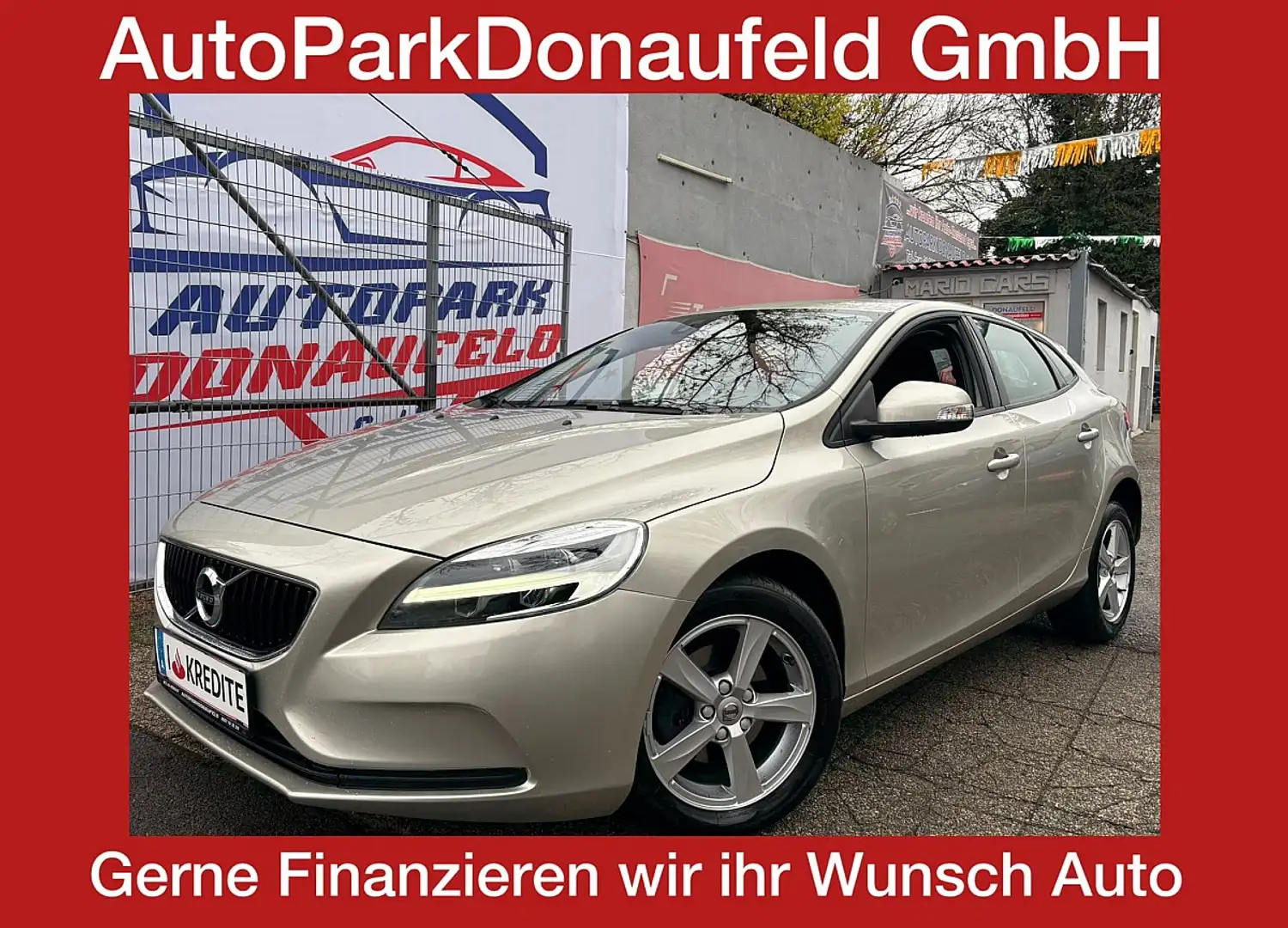 Volvo V40 D2 Kinetic /WENIG KM/Ö-BEST PREIS/GEPFLEGT Noir - 1
