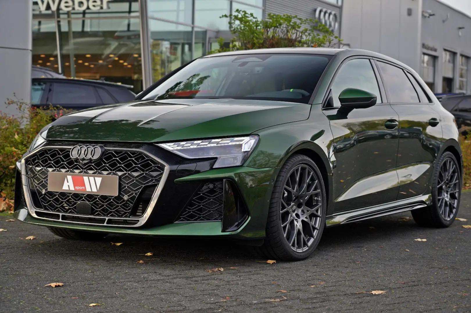 Audi RS3 Spb. VERDE ERMES SCHALENSITZ 280 PANO RS-AGA Grün - 2