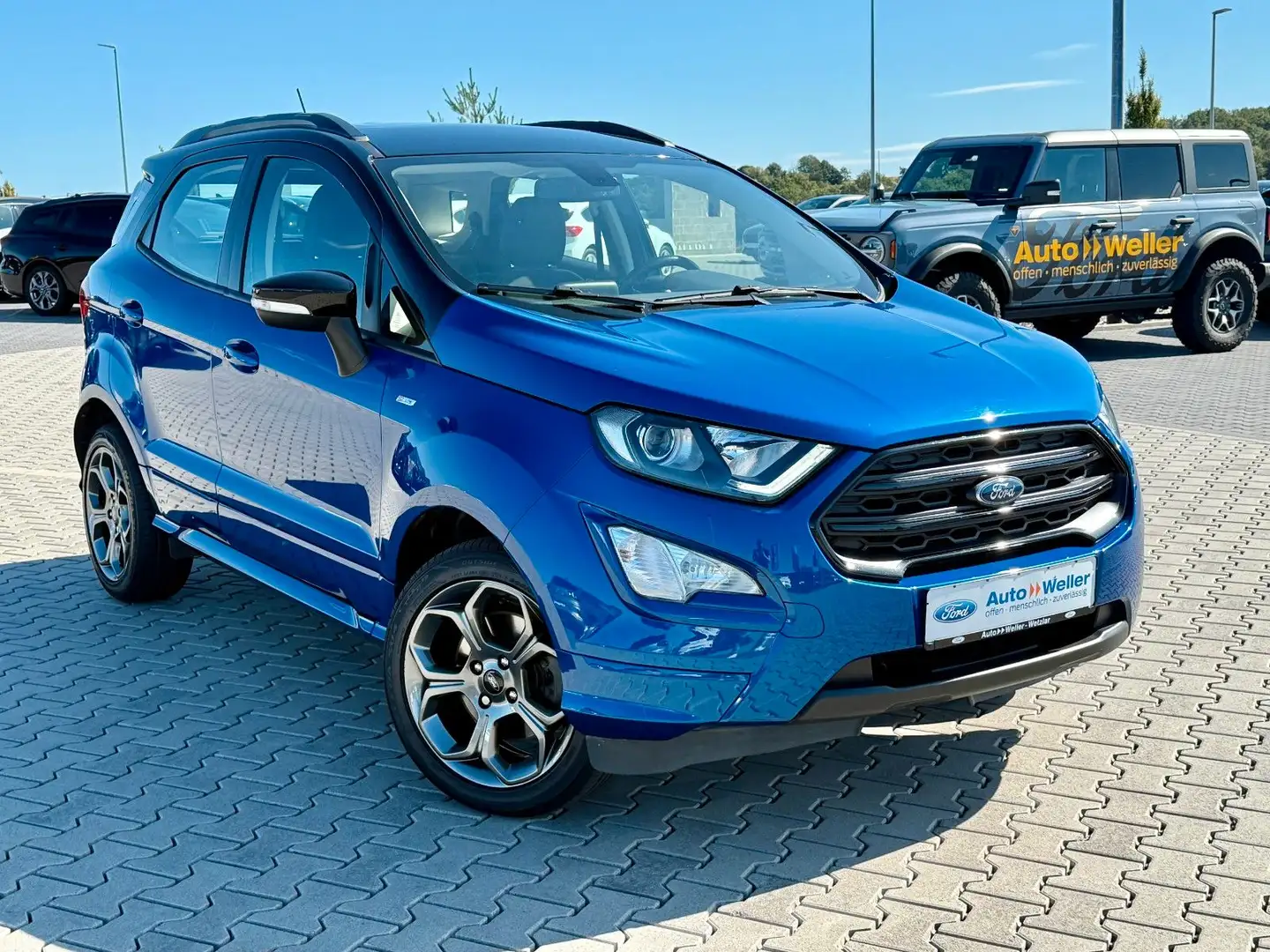Ford EcoSport ST-Line 1.0 EcoBoost AHK Schiebedach Blau - 2