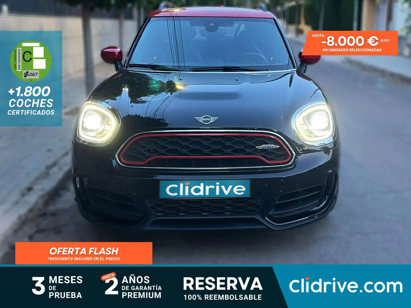 MINI John Cooper Works Countryman ALL4 AUT. Černá - 1