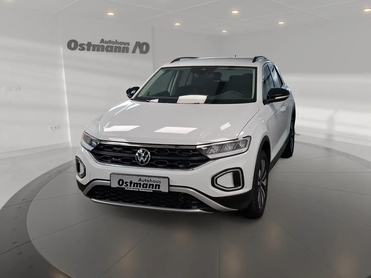 Volkswagen T-Roc 1.0 TSI Goal Navi ACC CarPlay SHZ Weiß - 2