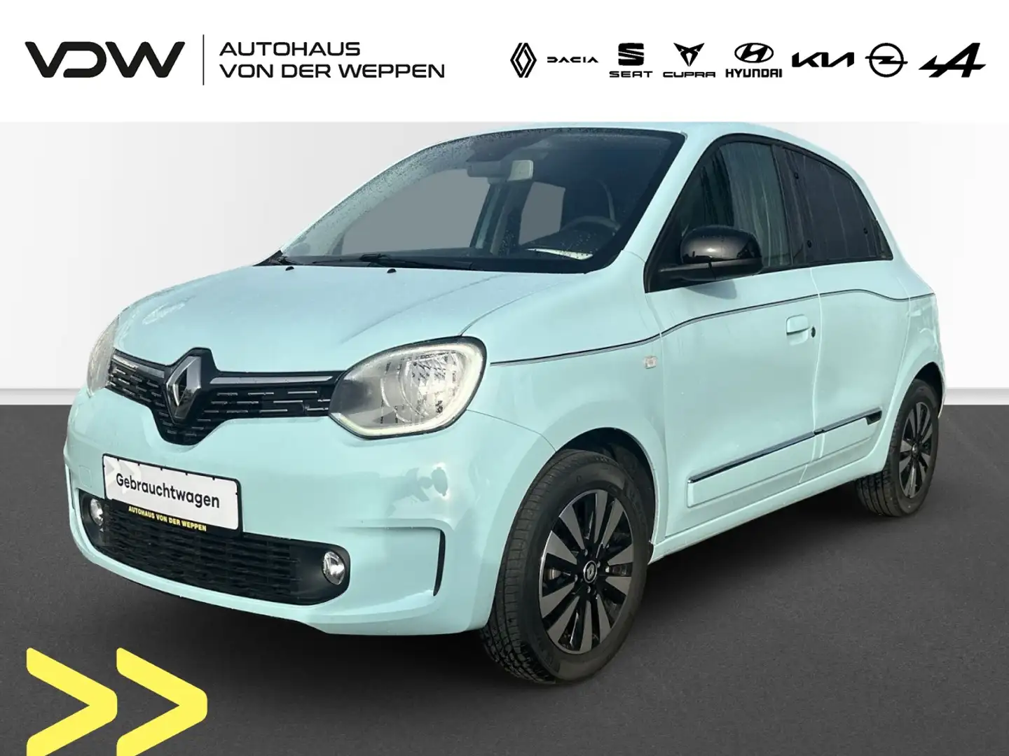 Renault Twingo Techno Electric Klima Navi Rückfahrkamera Blau - 1