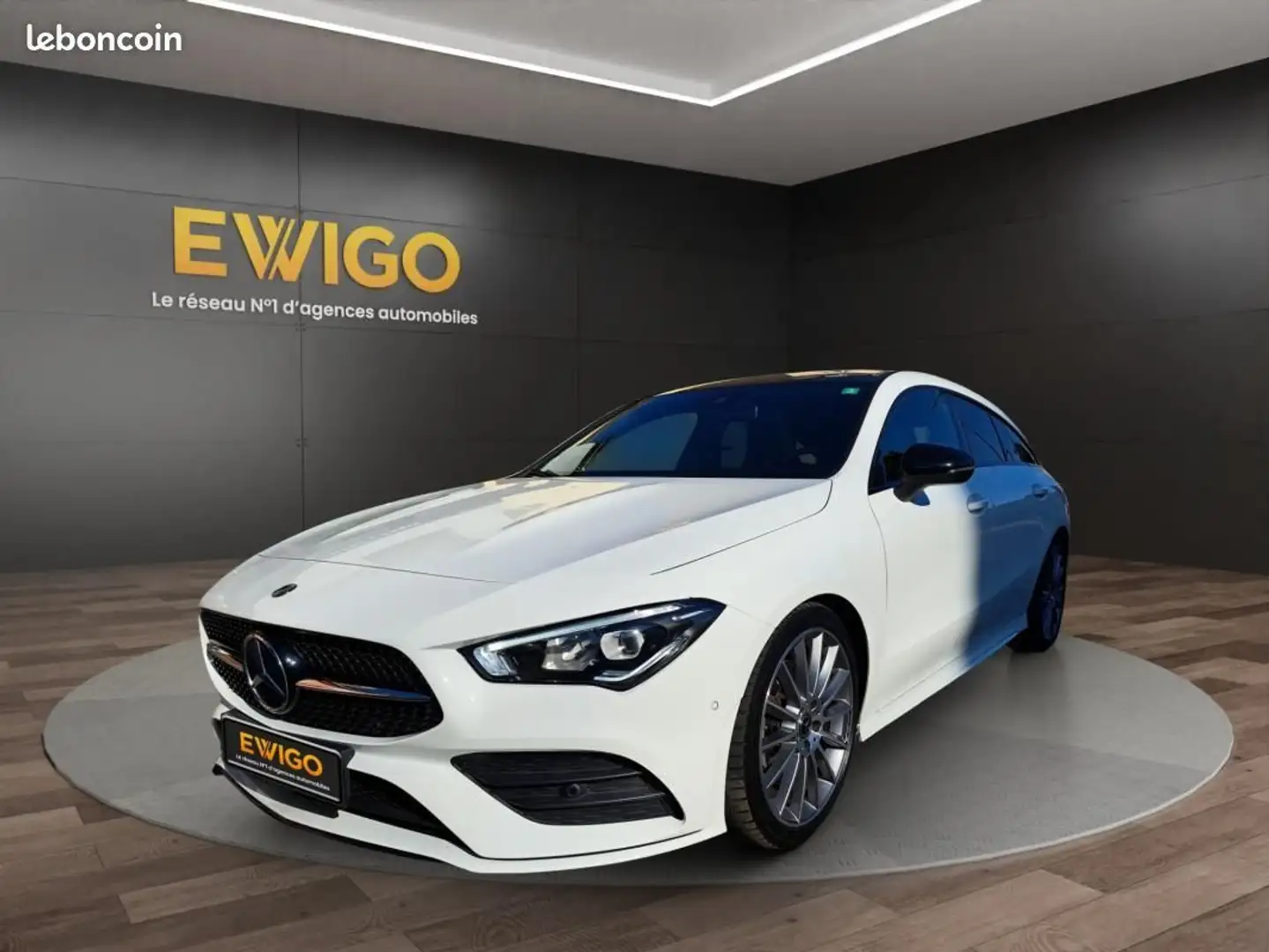Mercedes-Benz CLA 220 Mercedes 220D 190CH 8G-DCT AMG LINE TOIT OUVRANT GARANTIE 6 MOIS Weiß - 1