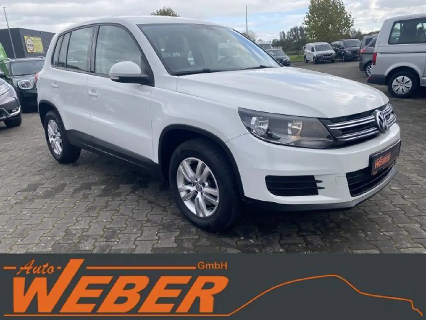 Volkswagen Tiguan Trend & Fun 1.4 TSI BMT Klima AHK Weiß - 2