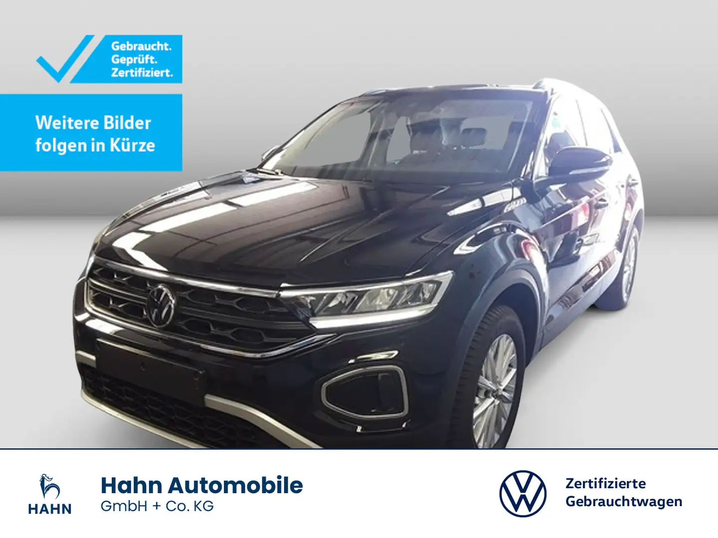 Volkswagen T-Roc 1.0TSI Life LED Navi PDC Sitzheiz Standhei Schwarz - 1