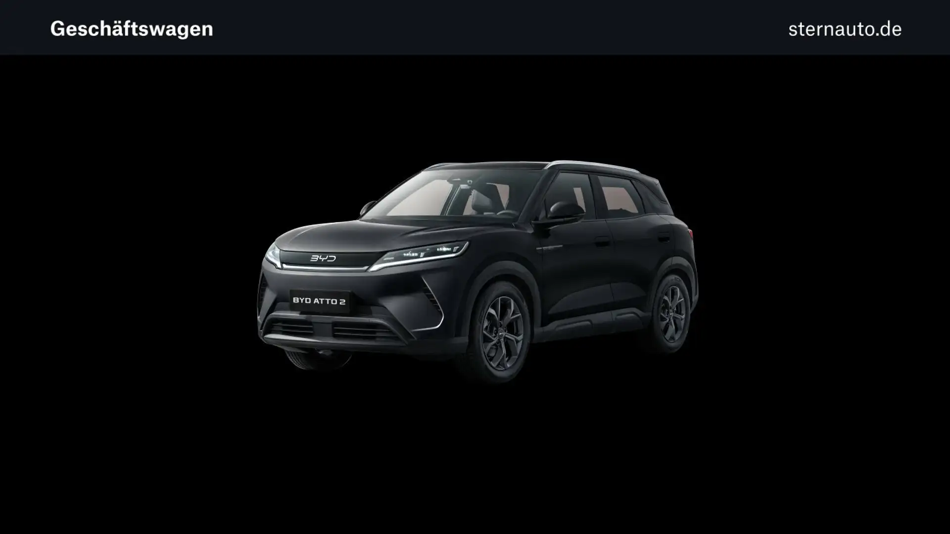 BYD Atto 2 ATTO 2 Boost Navi/Pano.-Dach/el.Sitzv./Dachrel. Black - 1