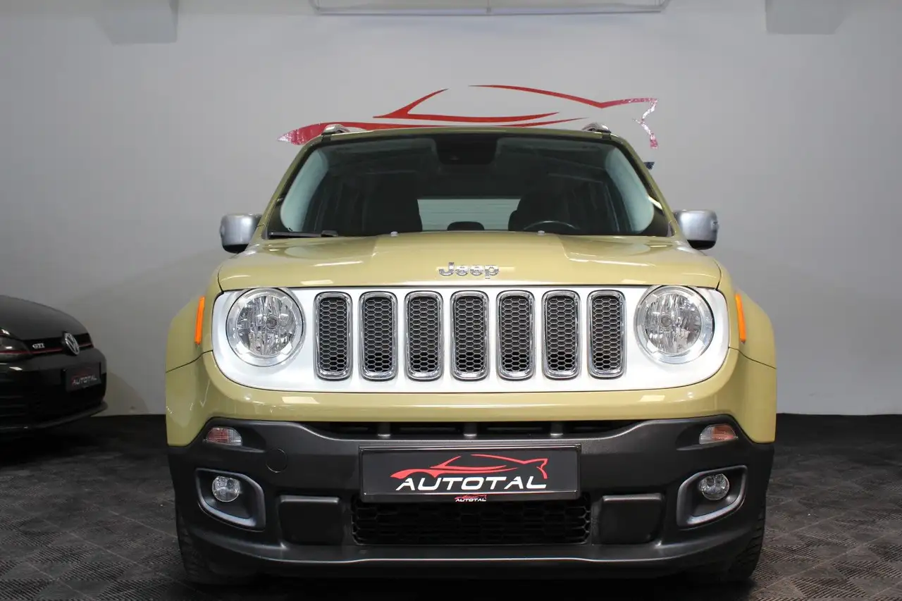 JEEP RENEGADE 140 ch - SELLERIE CUIR - VOLANT EN CUIR