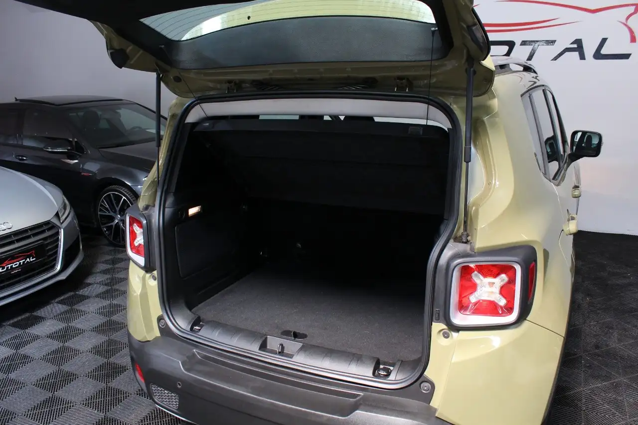 JEEP RENEGADE 140 ch - SELLERIE CUIR - VOLANT EN CUIR