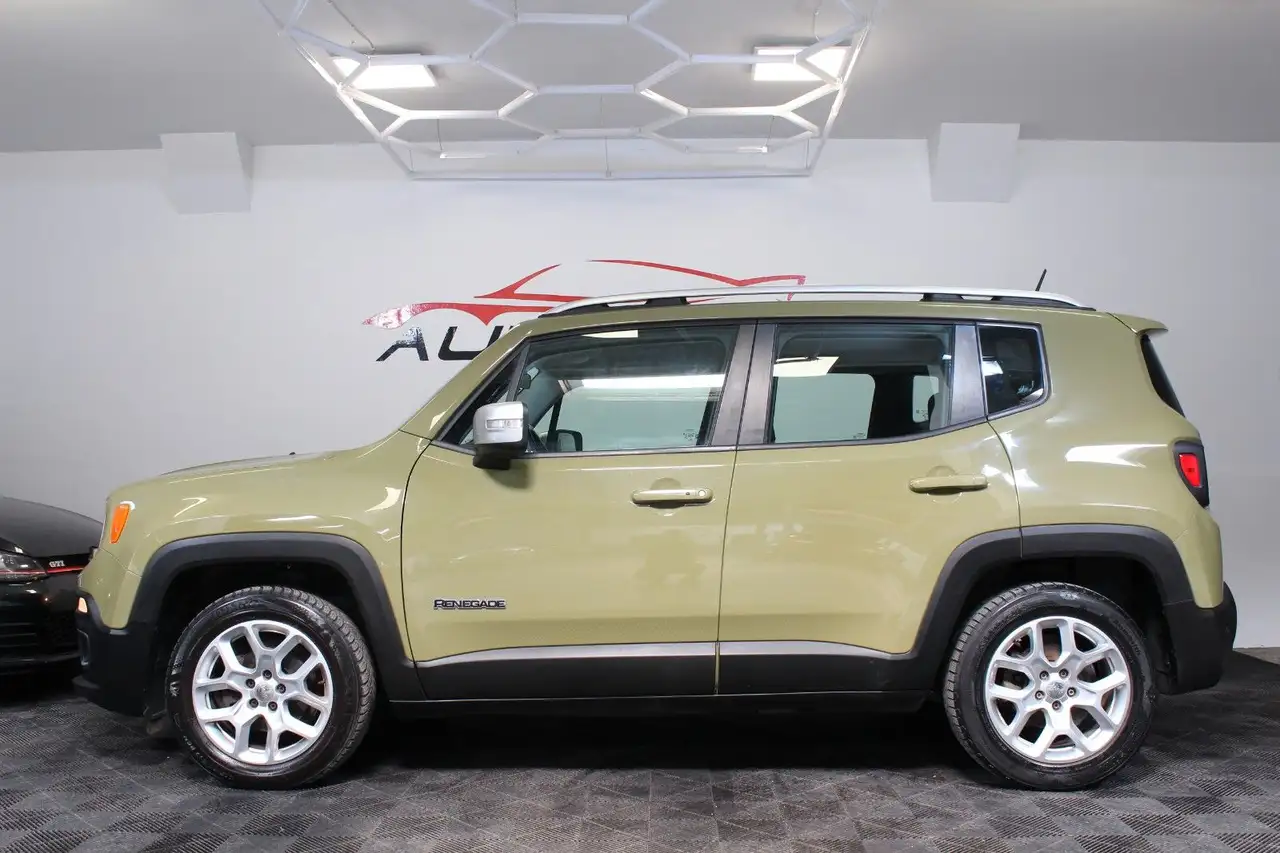 JEEP RENEGADE 140 ch - SELLERIE CUIR - VOLANT EN CUIR