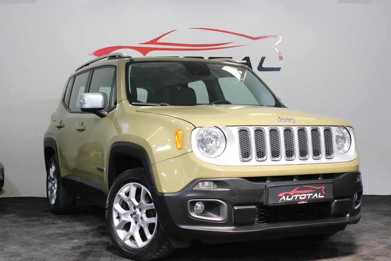 JEEP RENEGADE 140 ch - SELLERIE CUIR - VOLANT EN CUIR