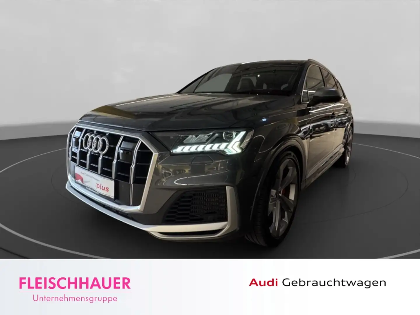 Audi SQ7 4.0 TFSI quattro MATRIX+AHK+PANO+ACC+HUD+LEDER+NAV Gris - 1