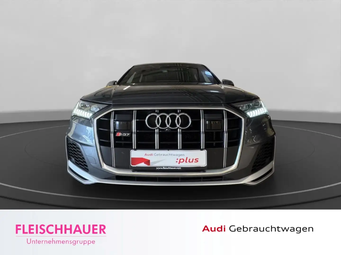 Audi SQ7 4.0 TFSI quattro MATRIX+AHK+PANO+ACC+HUD+LEDER+NAV Gris - 2