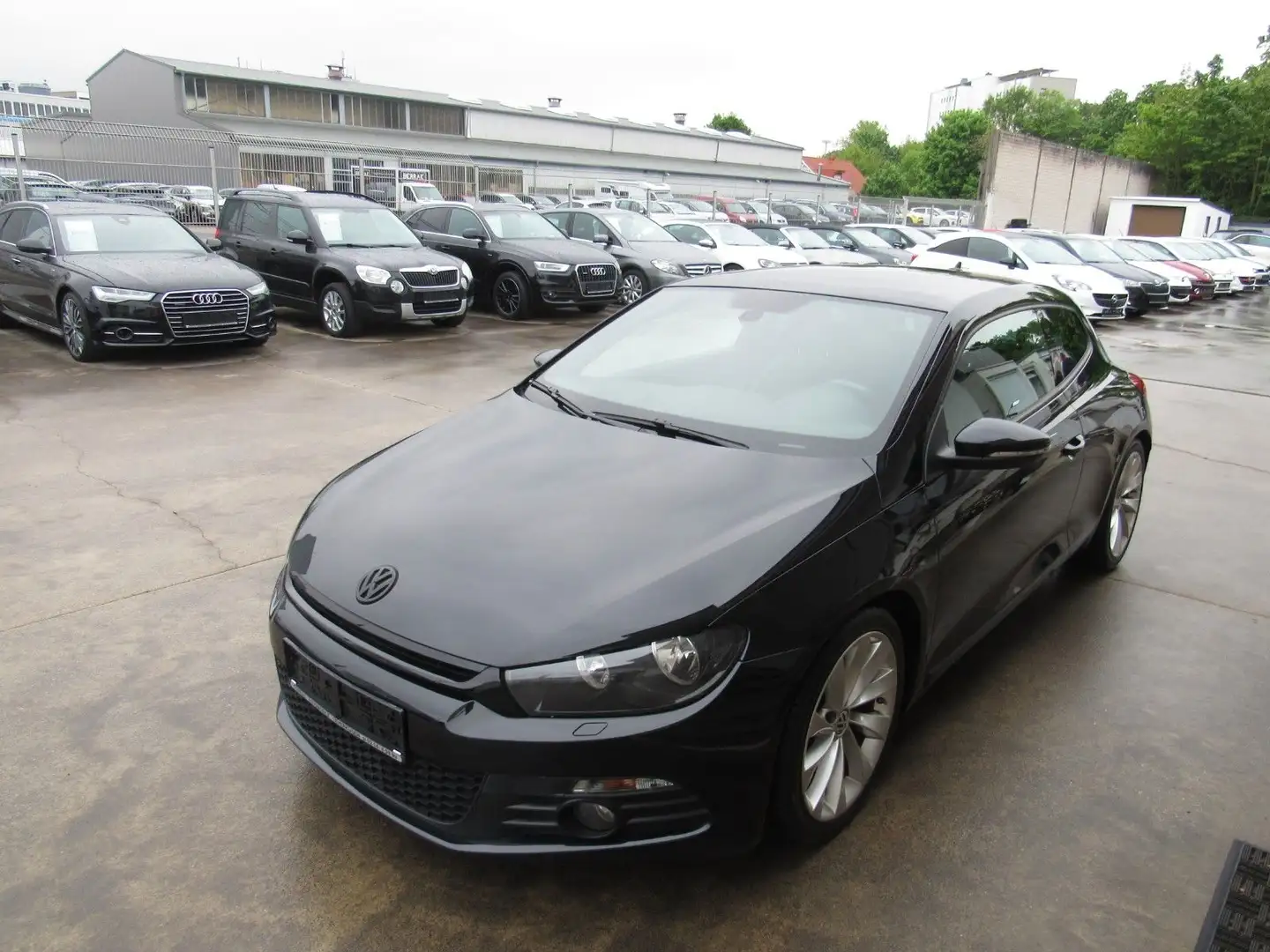 Volkswagen Scirocco SPORT-Paket ,KLIMA,NAVI,ALU,KETTE NEU. Fekete - 1