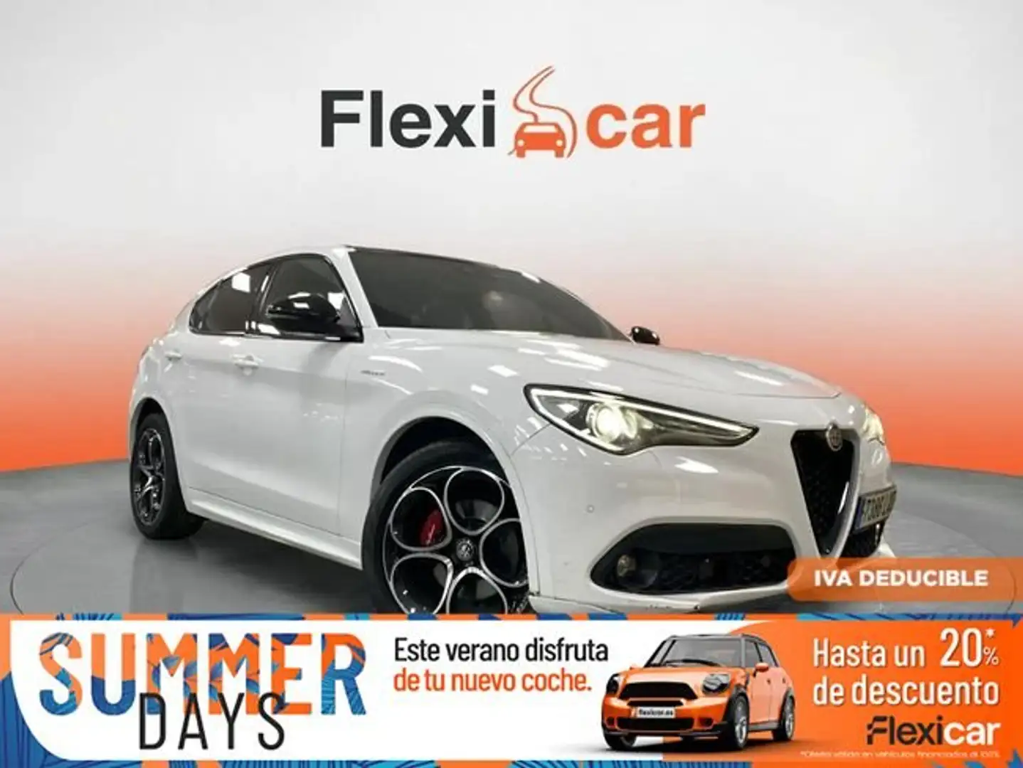 Alfa Romeo Stelvio 2.2 Diésel 154kW (210CV) Veloce Q4 Bianco - 1