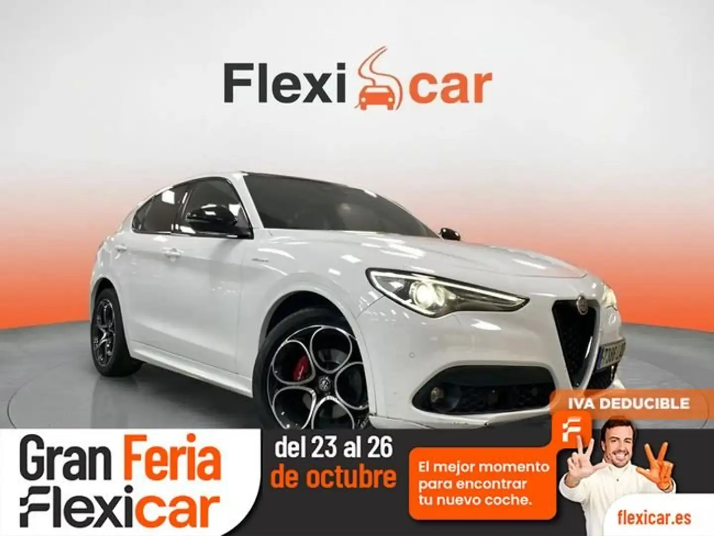 Alfa Romeo Stelvio 2.2 Diésel 154kW (210CV) Veloce Q4 Blanc - 1