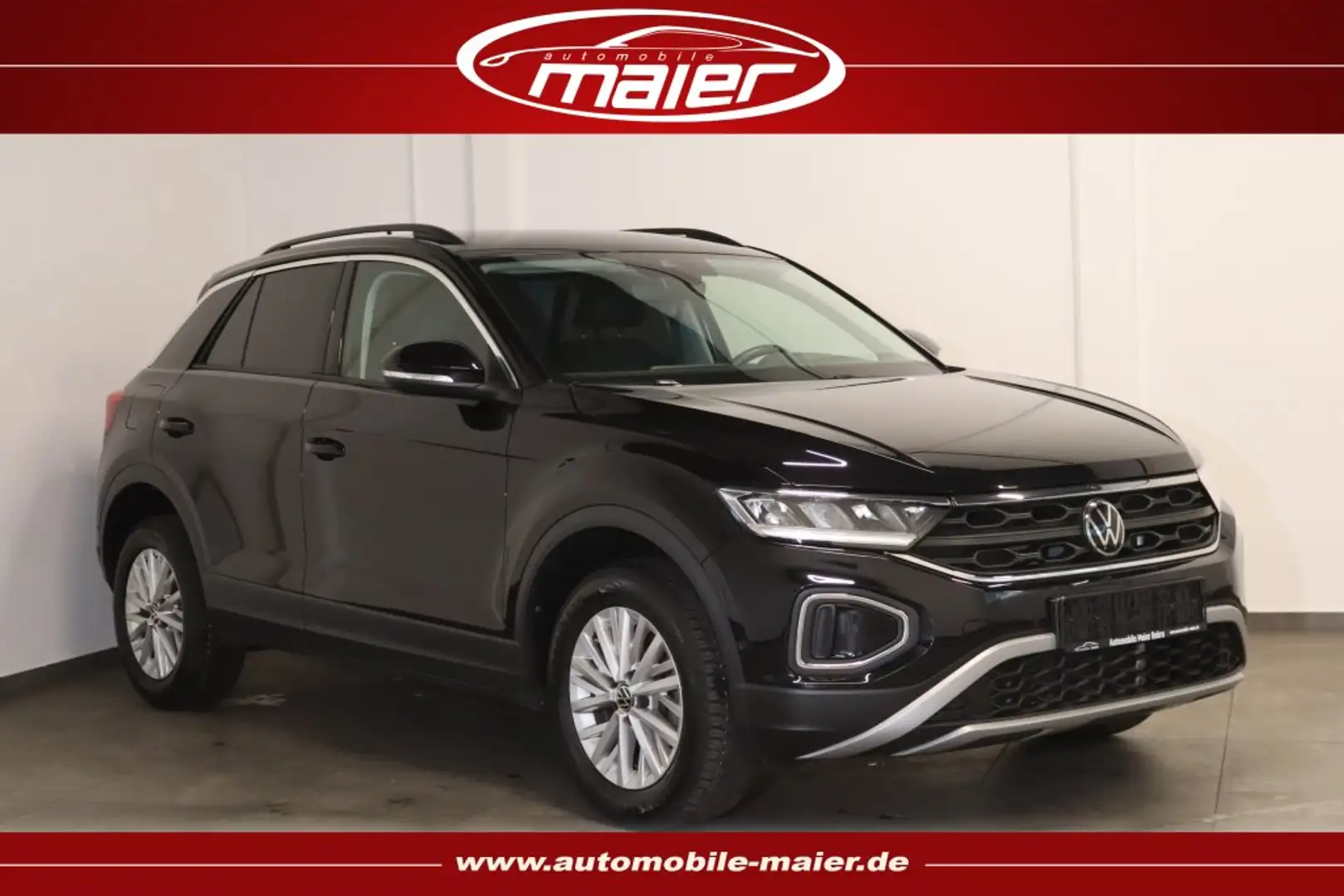 Volkswagen T-Roc TSI Life-Virtual-Navi-LED-DAB-Apps-SHZ- Schwarz - 1