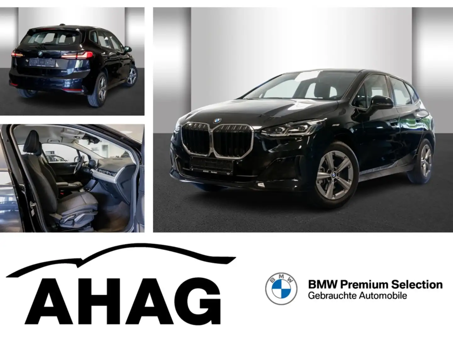 BMW 218 i Active Tourer*AHK*LED* Negro - 1