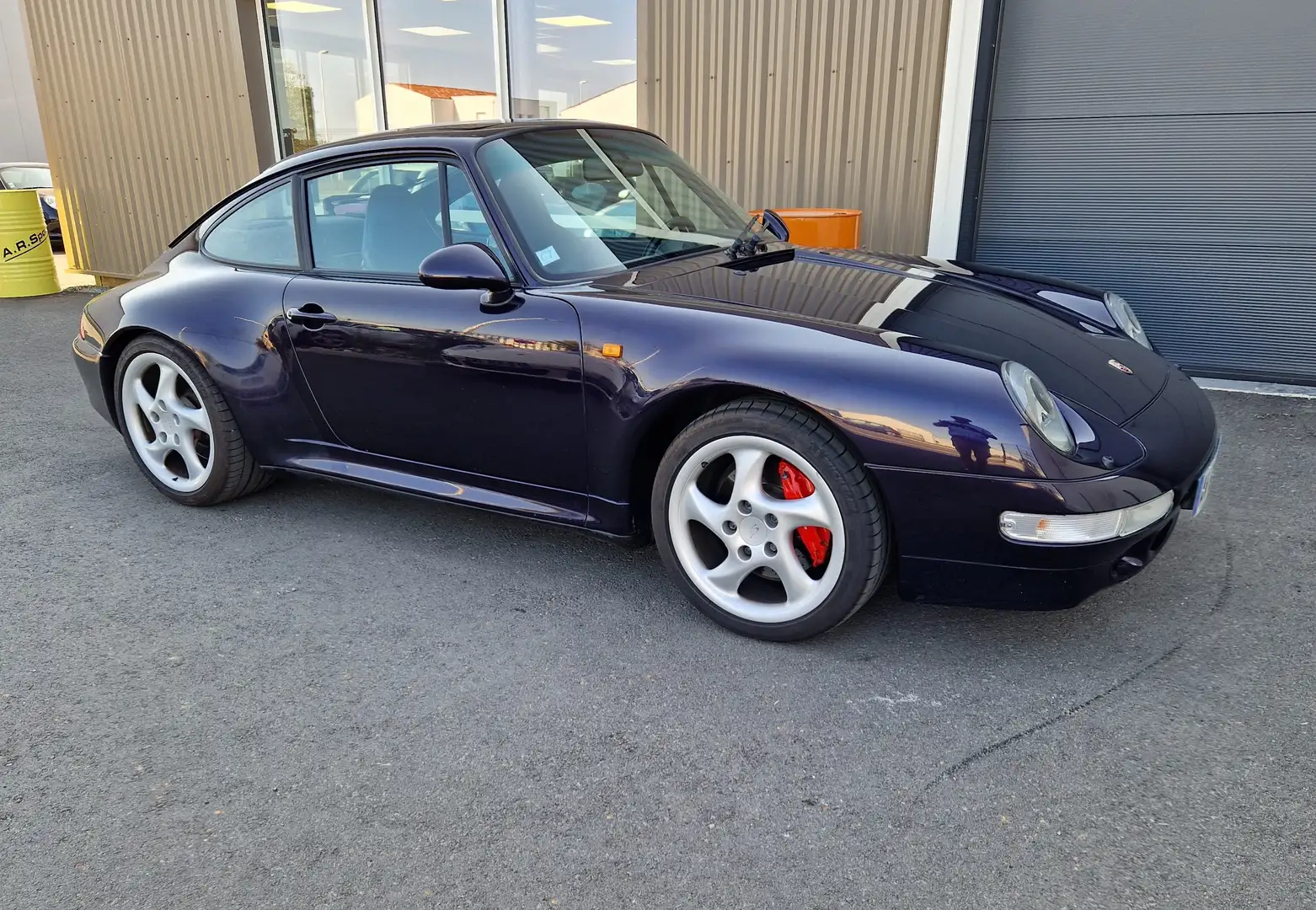 Porsche 993 Carrera 4 S Coupé 285 cv Violet - 1