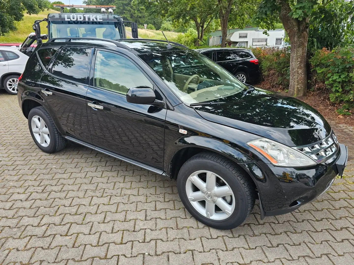 Nissan Murano 3.5 Aut Xenon Leder Navi Kamera 85 TKm Zwart - 2