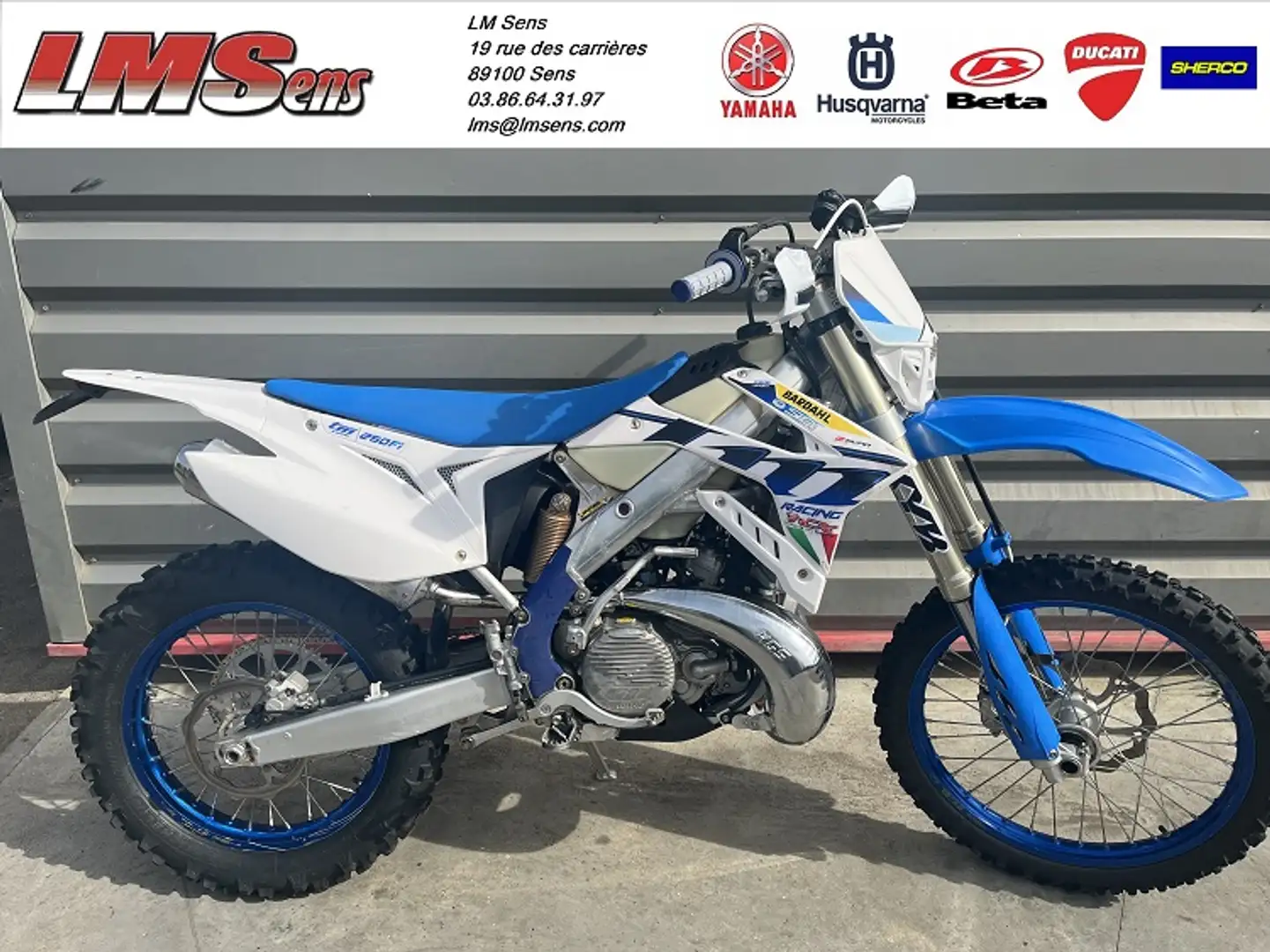 TM EN 250 Fi Blanc - 1