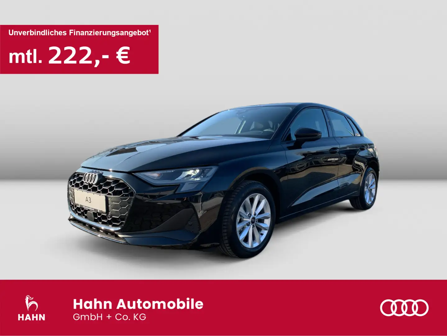 Audi A3 30 TFSI 85(116) kW(PS) , ACC, Noir - 1