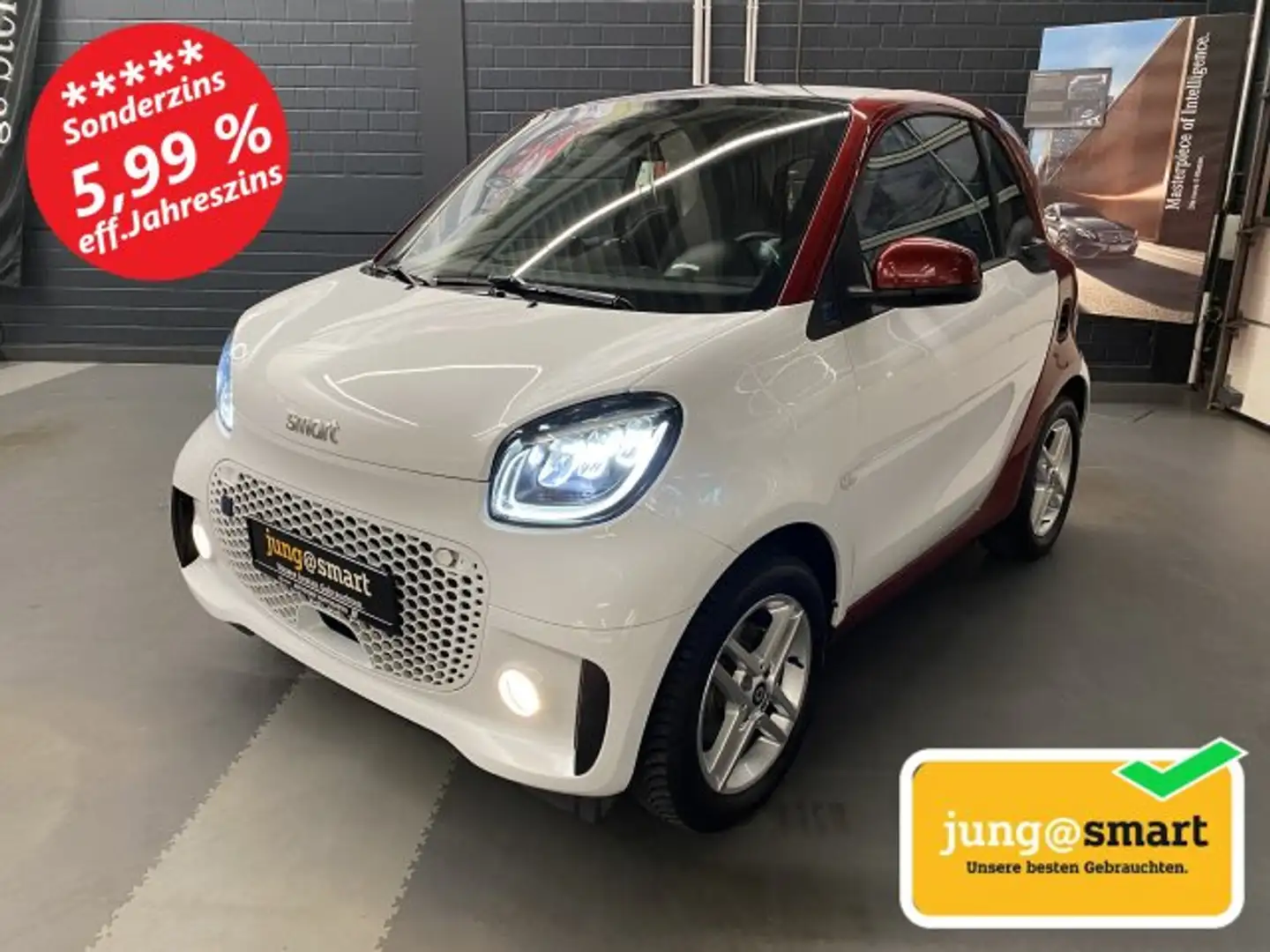 smart forTwo smart EQ fortwo Exclusive LED Kamera JBL-Sound.. Blanco - 1