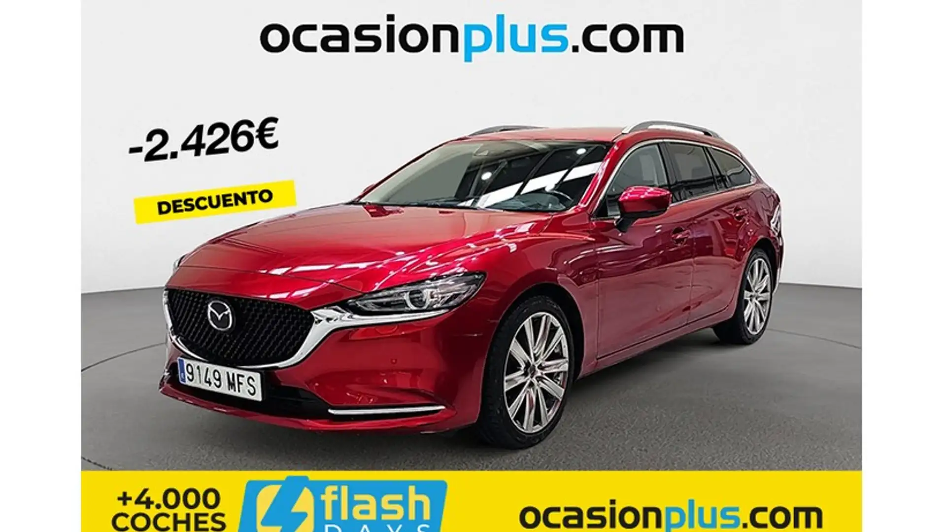 Mazda 6 Wagon 2.0 Skyactiv-G Exclusive-Line 165 Rojo - 1