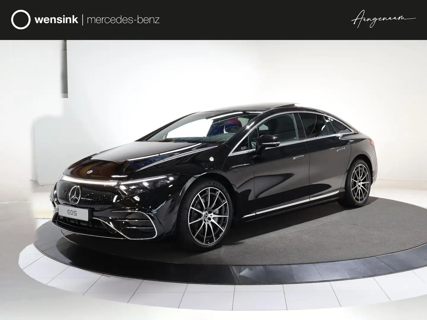 Mercedes-Benz EQS 450+ AMG Line 108 kWh | Nieuwprijs € 124.657,-| Ad Zwart - 1