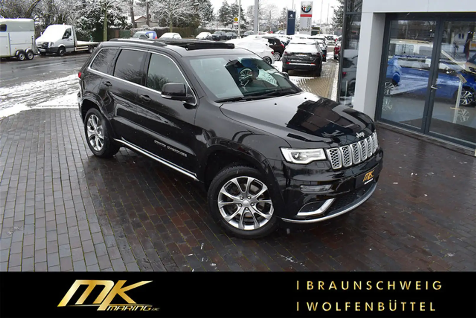 Jeep Grand Cherokee SUMMIT*PANO*LUFT*H&K-SOUND*VOLL* Fekete - 1