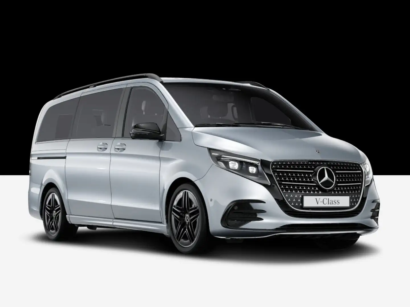 Mercedes-Benz V 300 V 300 d AVANTGARDE Lang AMG Line/Basic/Navi/Klima Argent - 1