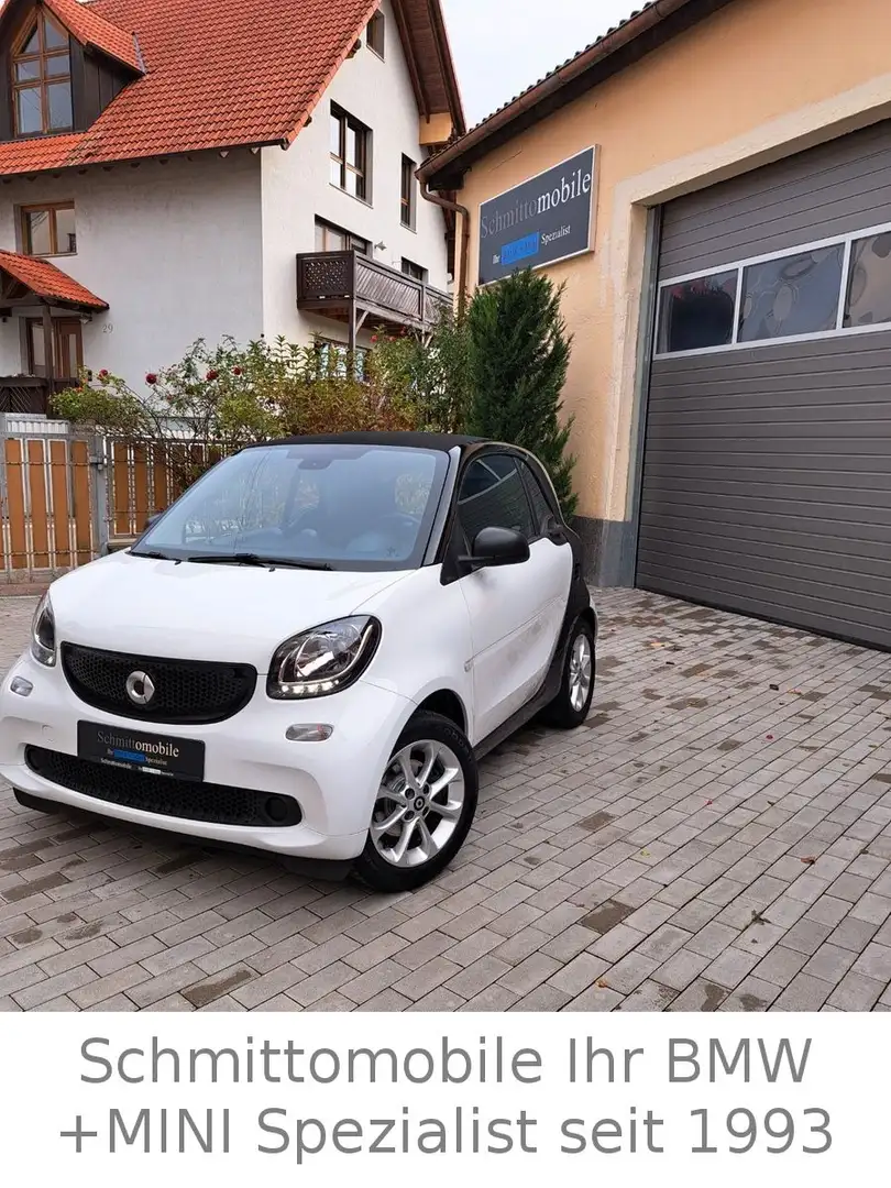 smart forTwo fortwo coupe, Sitzheizung, Scheckheftgepflegt Wit - 1