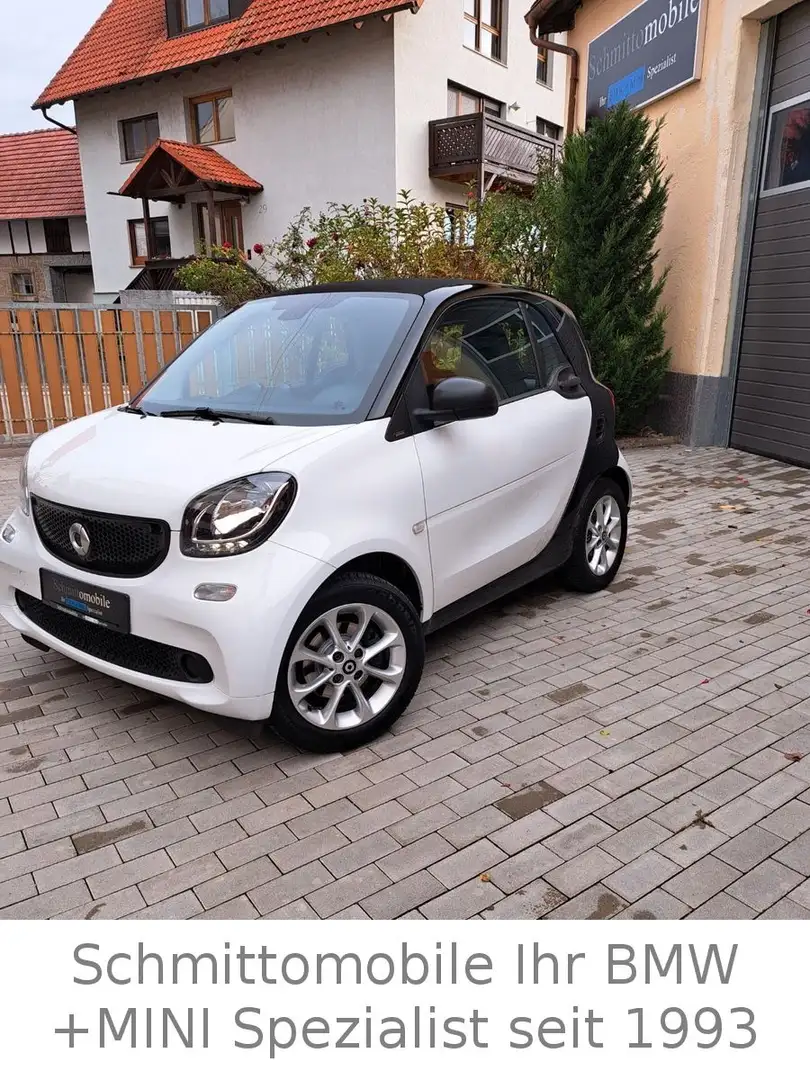 smart forTwo fortwo coupe, Sitzheizung, Scheckheftgepflegt Wit - 2