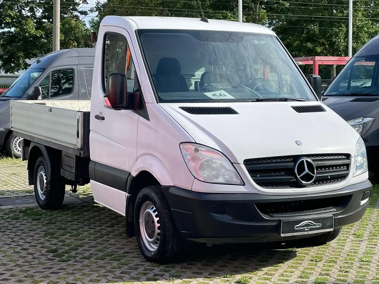 Mercedes-Benz Sprinter 209 CDI/Pritsche LANG/2.H/AHK/HU06/2026 White - 2