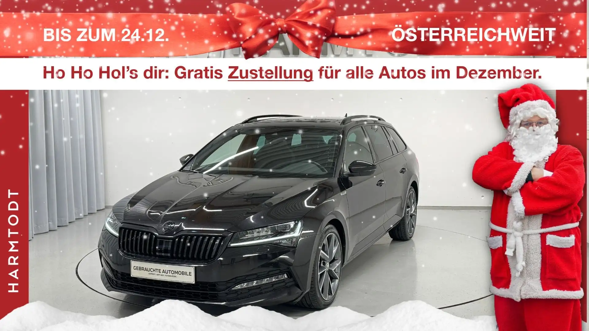 Skoda Superb Superb 2,0 4x4 Sportline DSG Schwarz - 1