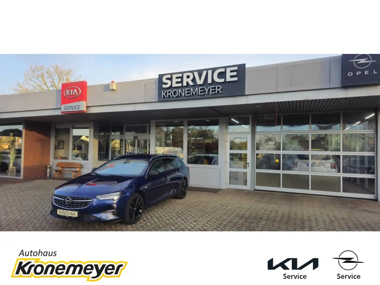 Opel Insignia B ST 2,0 CDTI 174PS Autom Business HUD AHK-klappba Bleu - 1