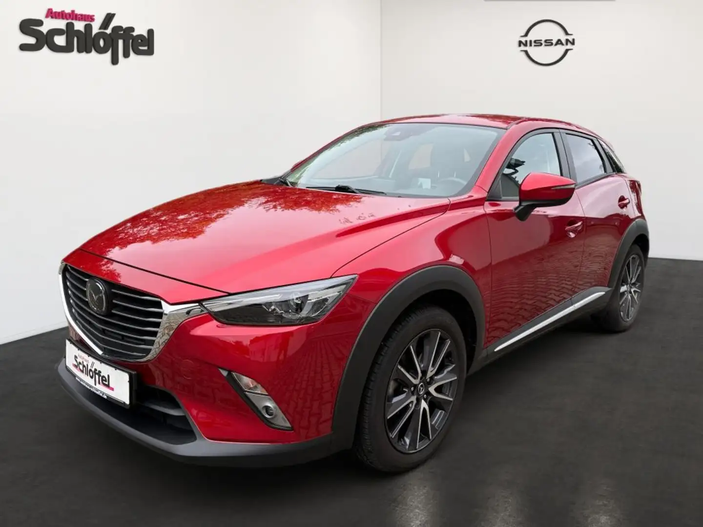 Mazda CX-3 SKYACTIV-G 150 i-ELOOP AWD Drive Sports-Line Rouge - 1