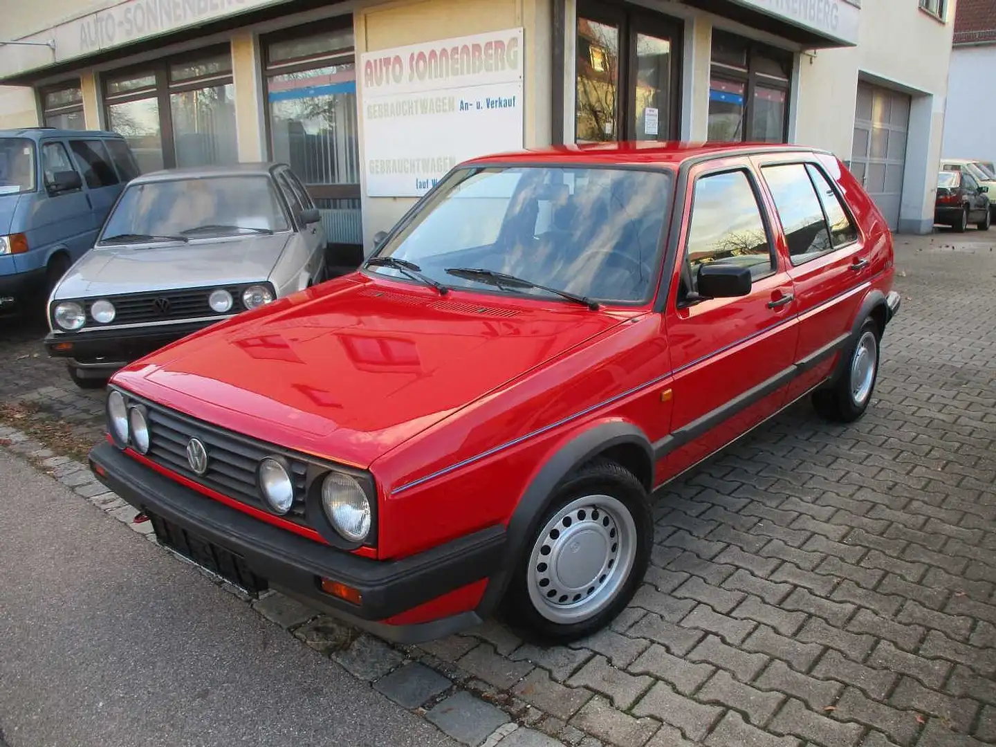 Volkswagen Golf Madison 1,6,  Oldtimer, absolut rostfrei Rot - 1