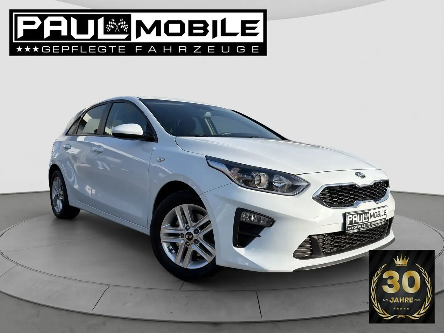 Kia Ceed / cee'd Edition 7 Navi Apple Android PDC R-Cam Blanc - 1