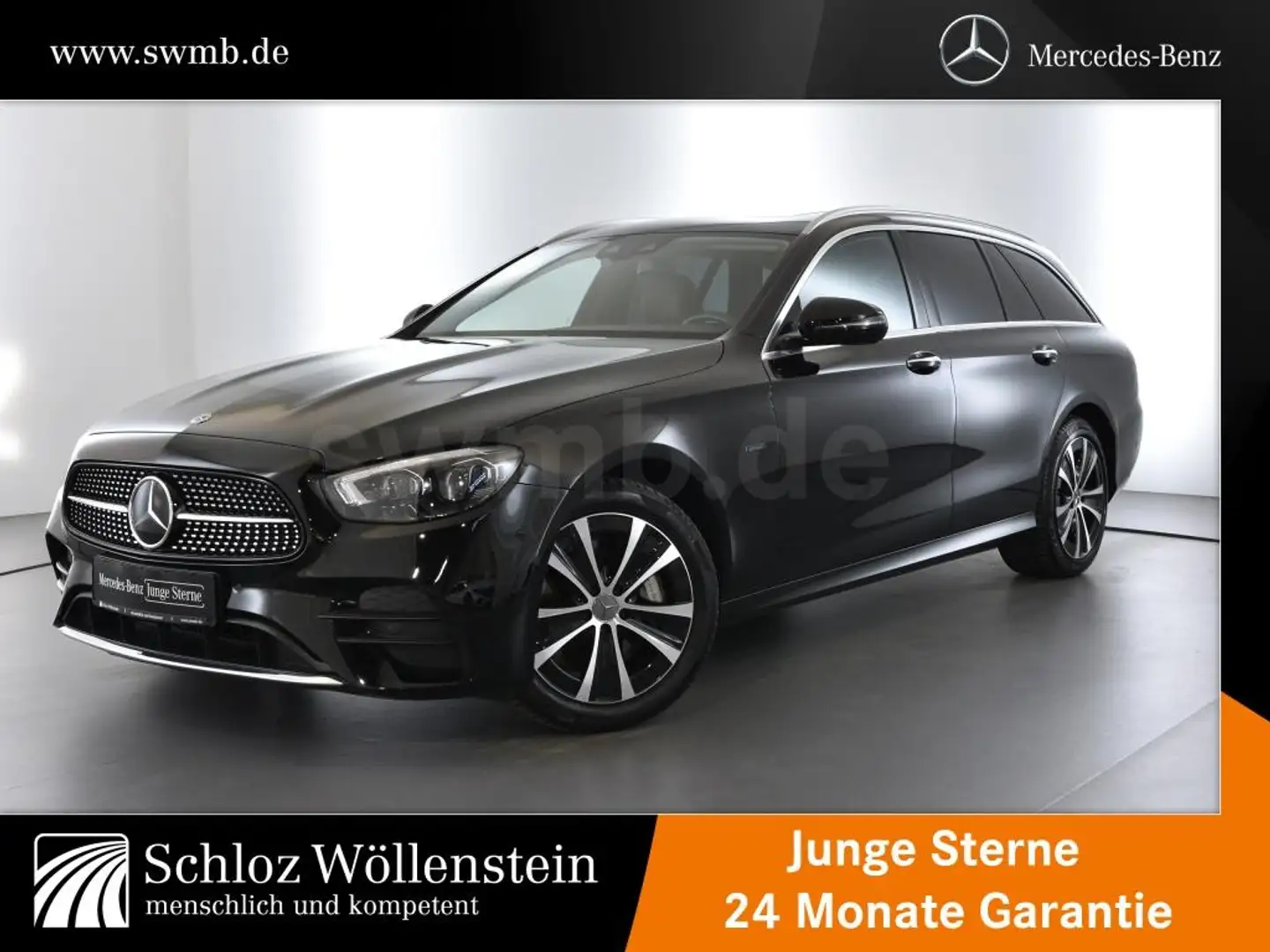 Mercedes-Benz E 300 de T AMG/MULTIBEAM/Fahrass/Business-P/RfCam Schwarz - 1