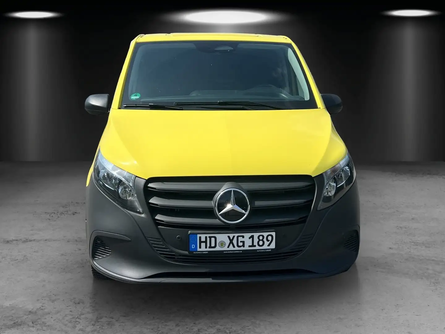 Mercedes-Benz Vito 114 Base lang Holzfußbo Park-Paket MBUX Geel - 1