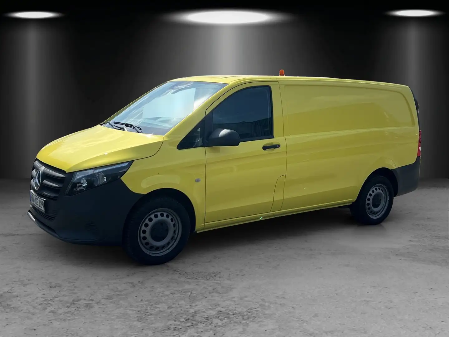 Mercedes-Benz Vito 114 Base lang Holzfußbo Park-Paket MBUX Geel - 2