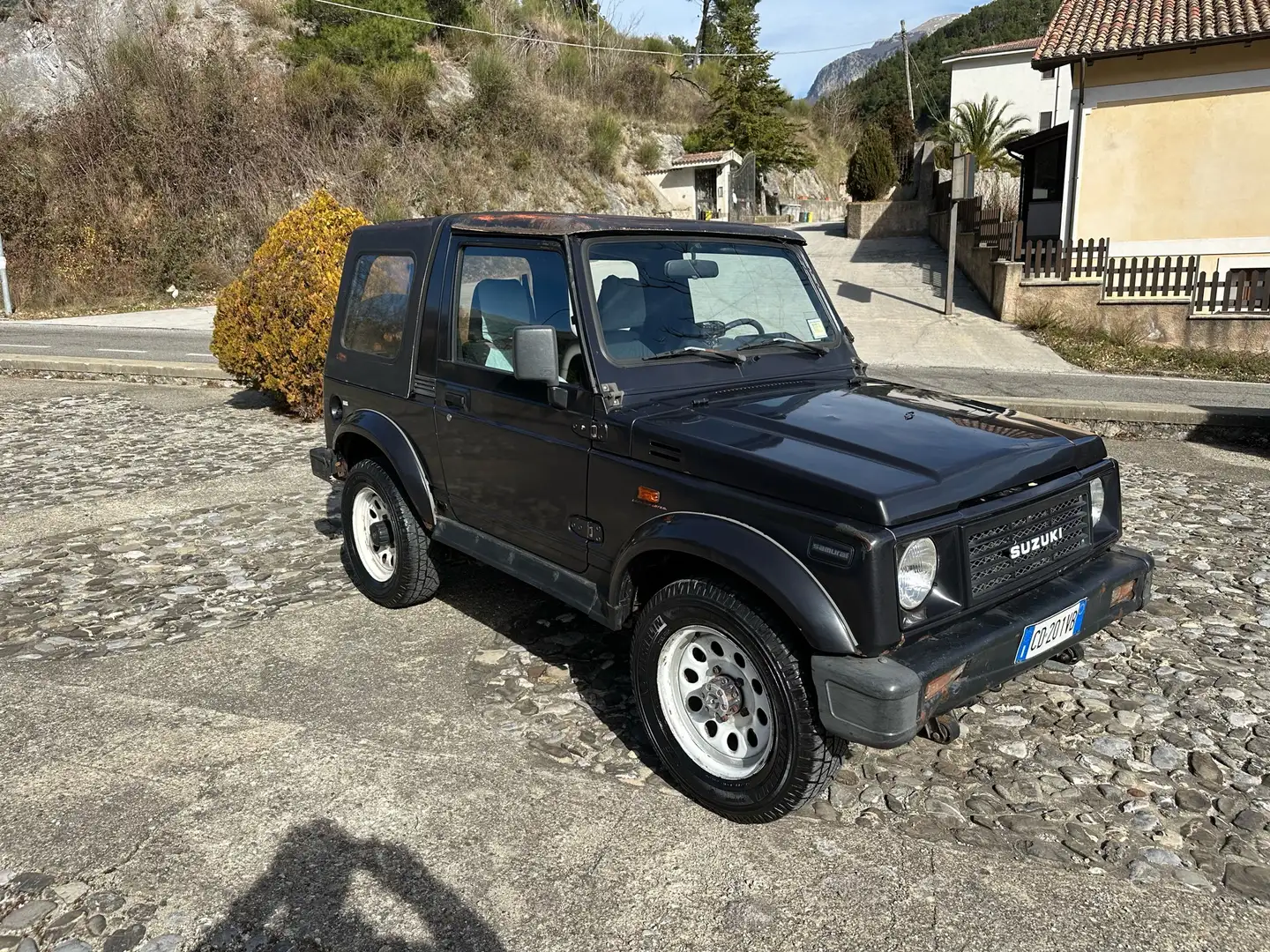 Suzuki Samurai Cabrio 1.3 Hardtop-Mozzi Liberi-MOTORE DA RIFARE- Fekete - 1