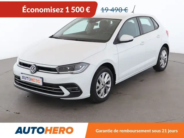2023 Volkswagen Polo in White for sale