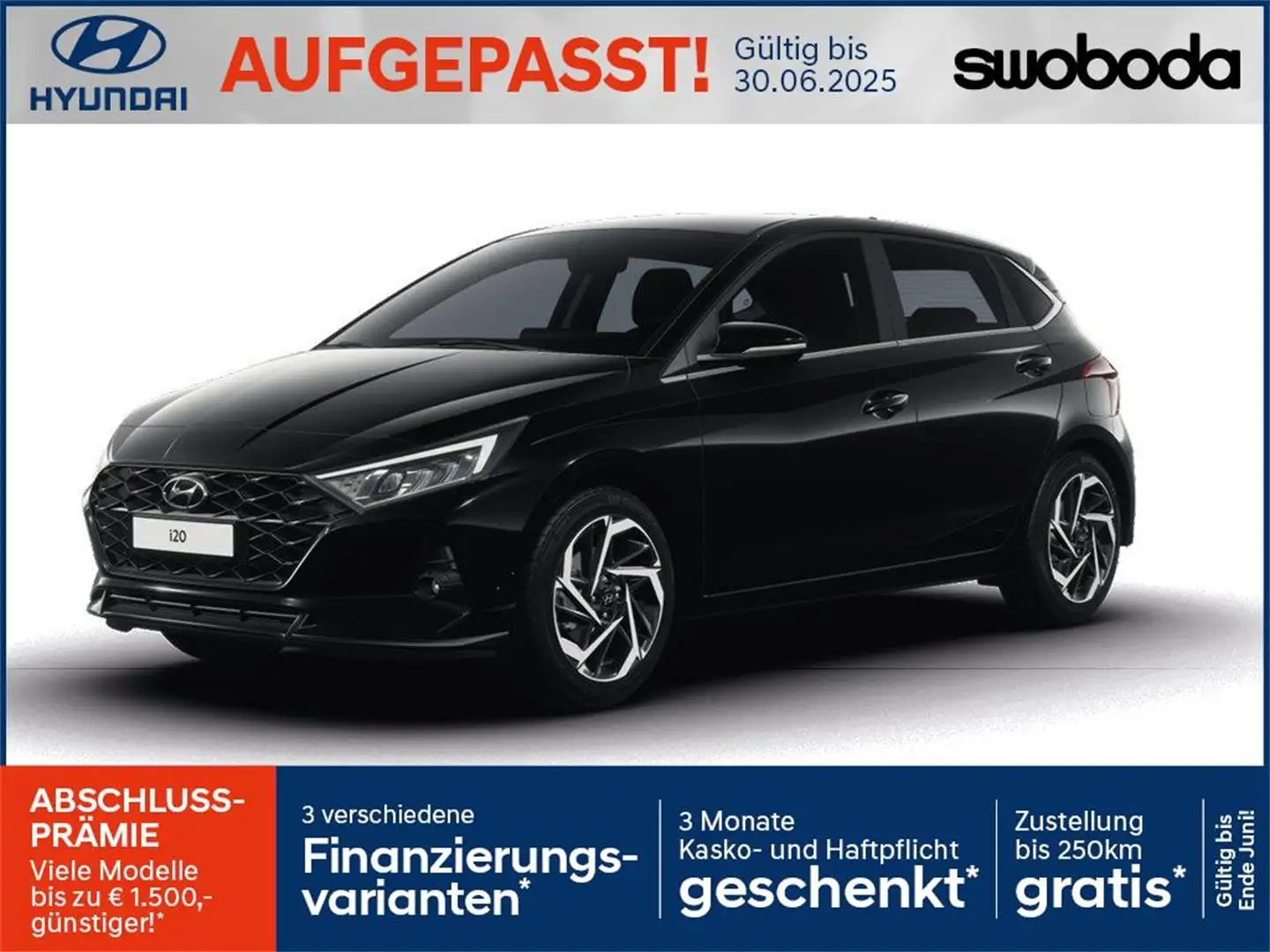 Hyundai i20 (BC3) GO 1.2 MPI b5bg1 Schwarz - 1