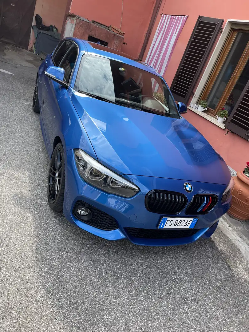 BMW 116 116d 5p Msport auto Blau - 1