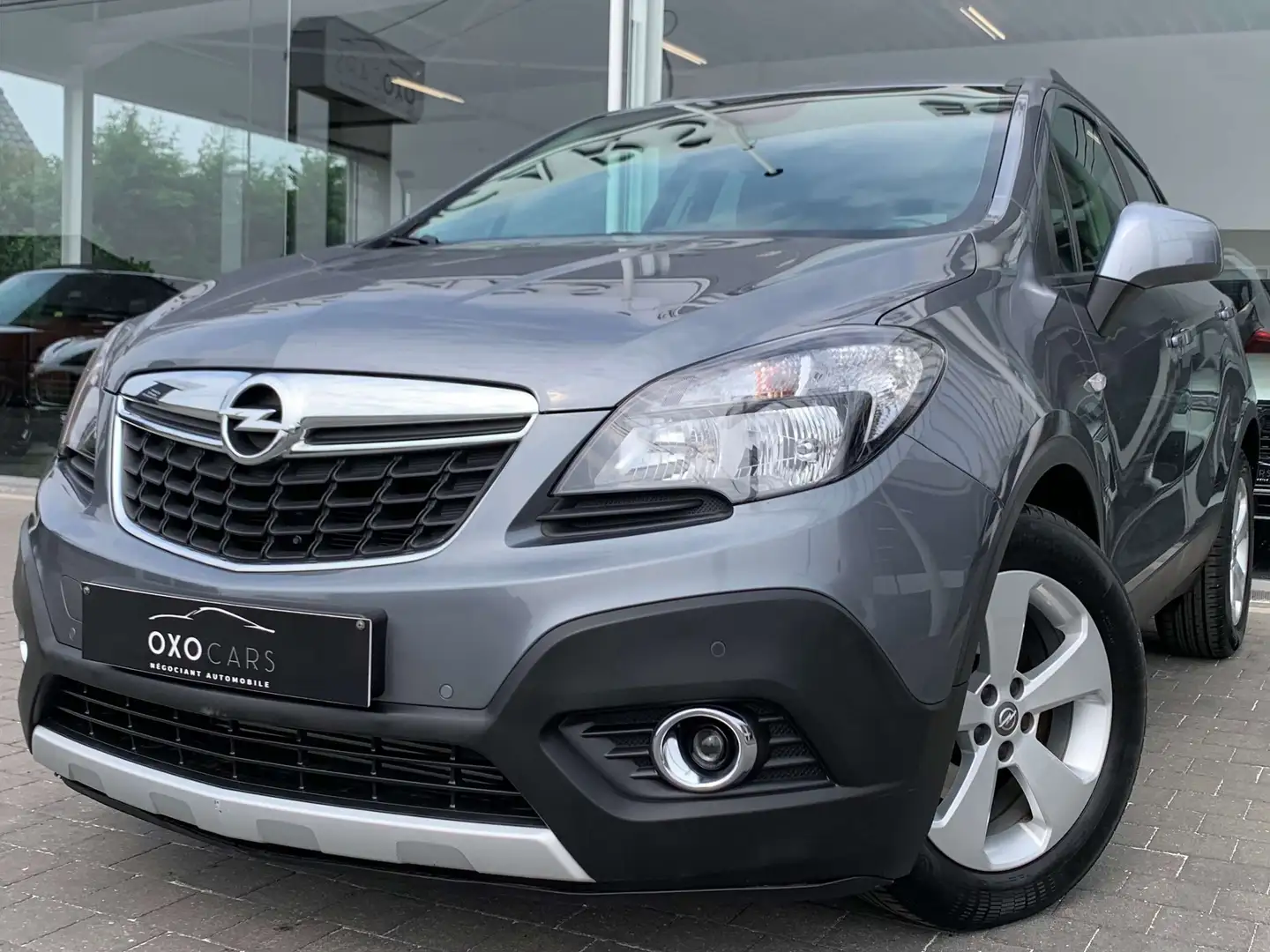 Opel Mokka X 1.4 Turbo / Boite Auto / Airco / Gps / Cruise /PDC Gris - 1