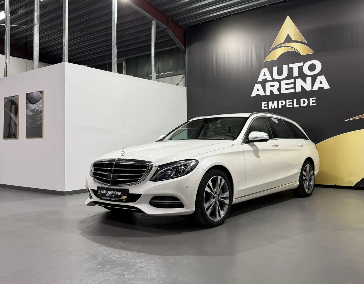 Mercedes-Benz C 250 T Bluetec ACC*Bi-Xenon*HUD*Navi*Start/Stop Blanc - 1