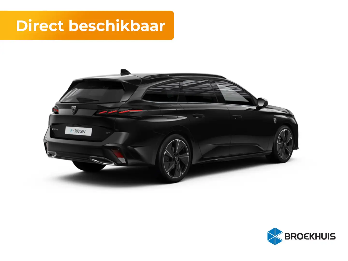 Peugeot 308 e-308 GT | 8 jaar fabrieksgarantie of 160.000 kilo Zwart - 1