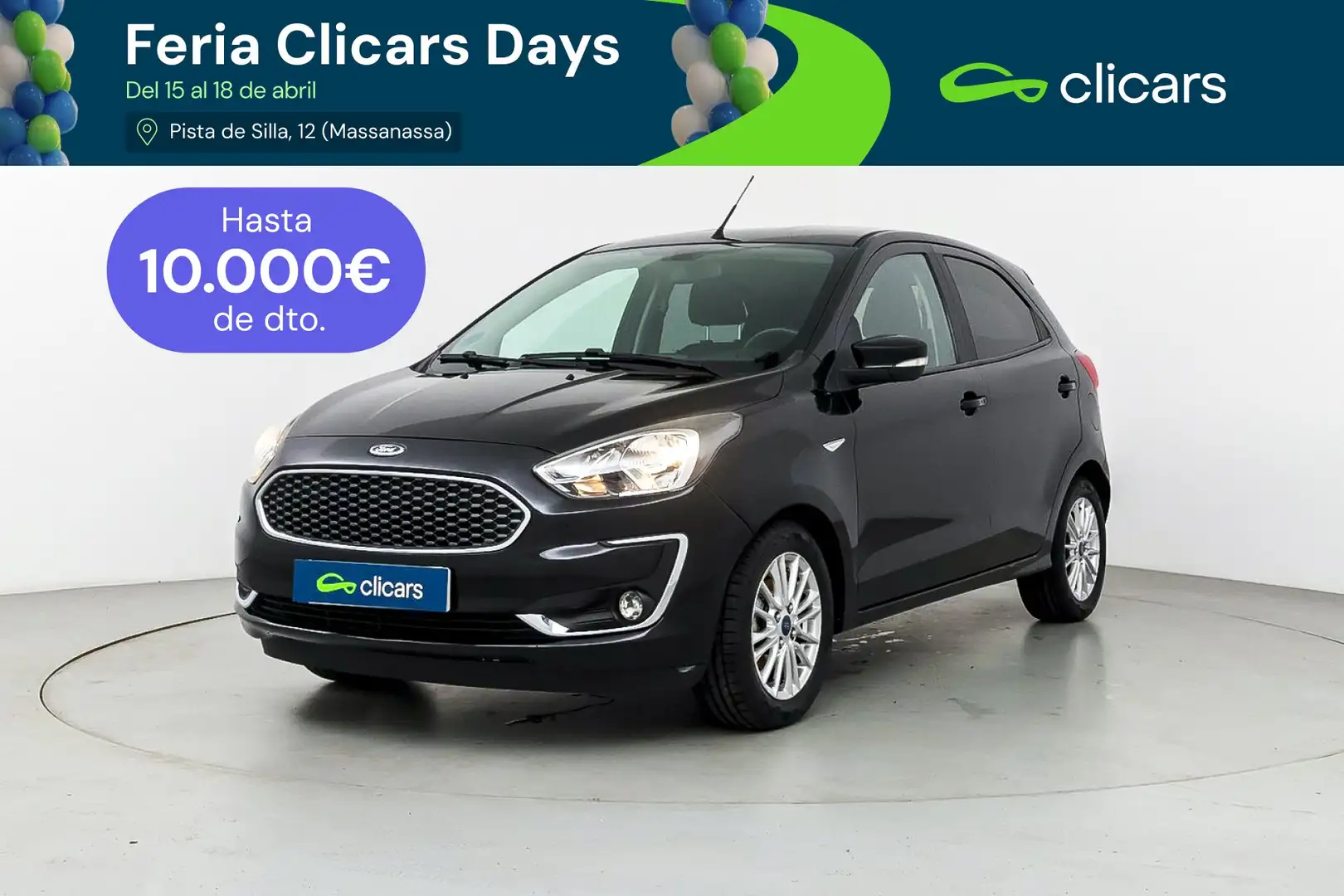 Ford Ka/Ka+ Ka+ 1.19 Ti-VCT Ultimate Negro - 1